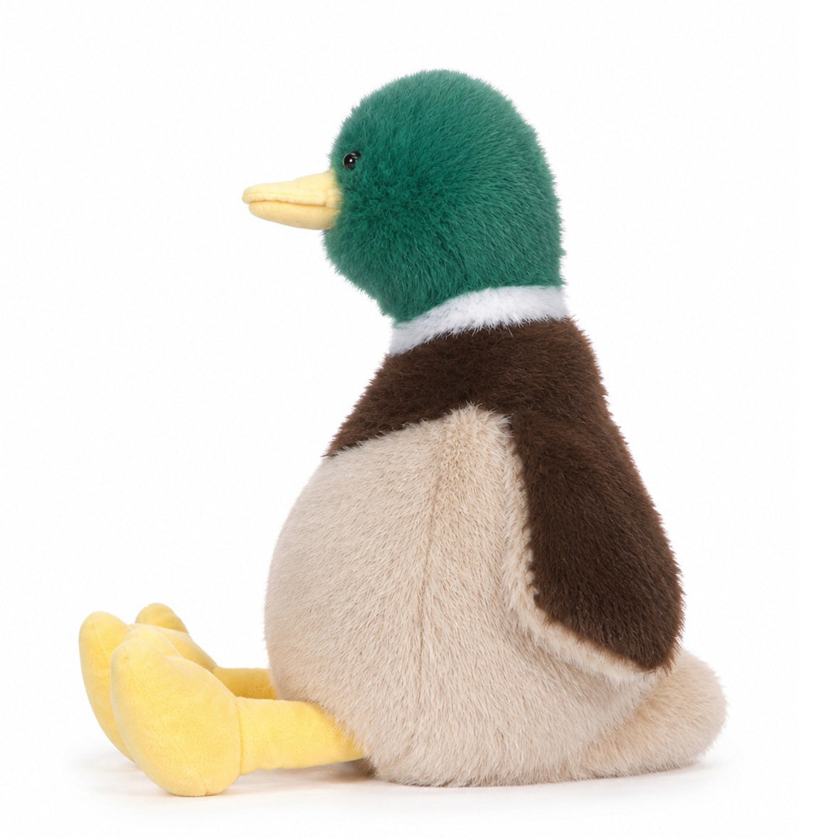 Marlow_Mallard_Duck_Plush_Toy_Back_View_Green_Duck_Plush_Stuffed_Duck_Bird_Plush_Toy_The_Plushables