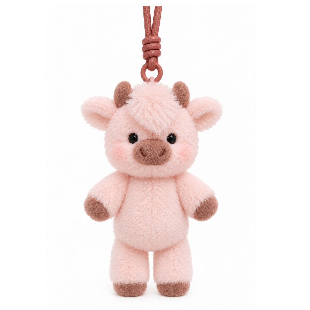 pink_running_cow_plushie_keychain_running_cow_plush_toy_gift_for_girls_theplushables
