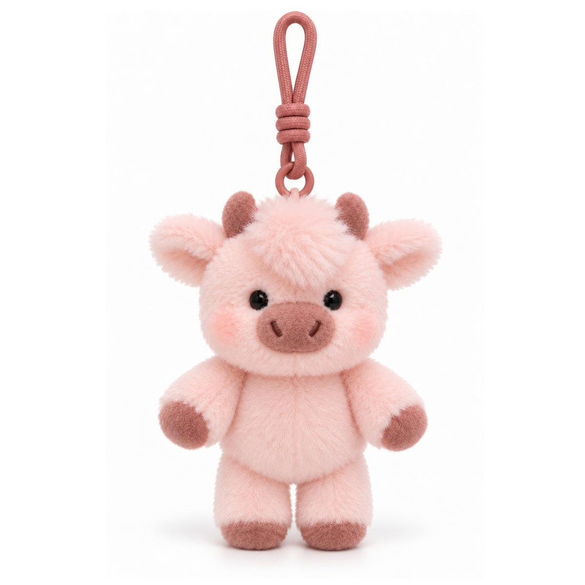 pink_running_cow_plushie_keychain_running_cow_plush_toy_gift_for_girls_theplushables